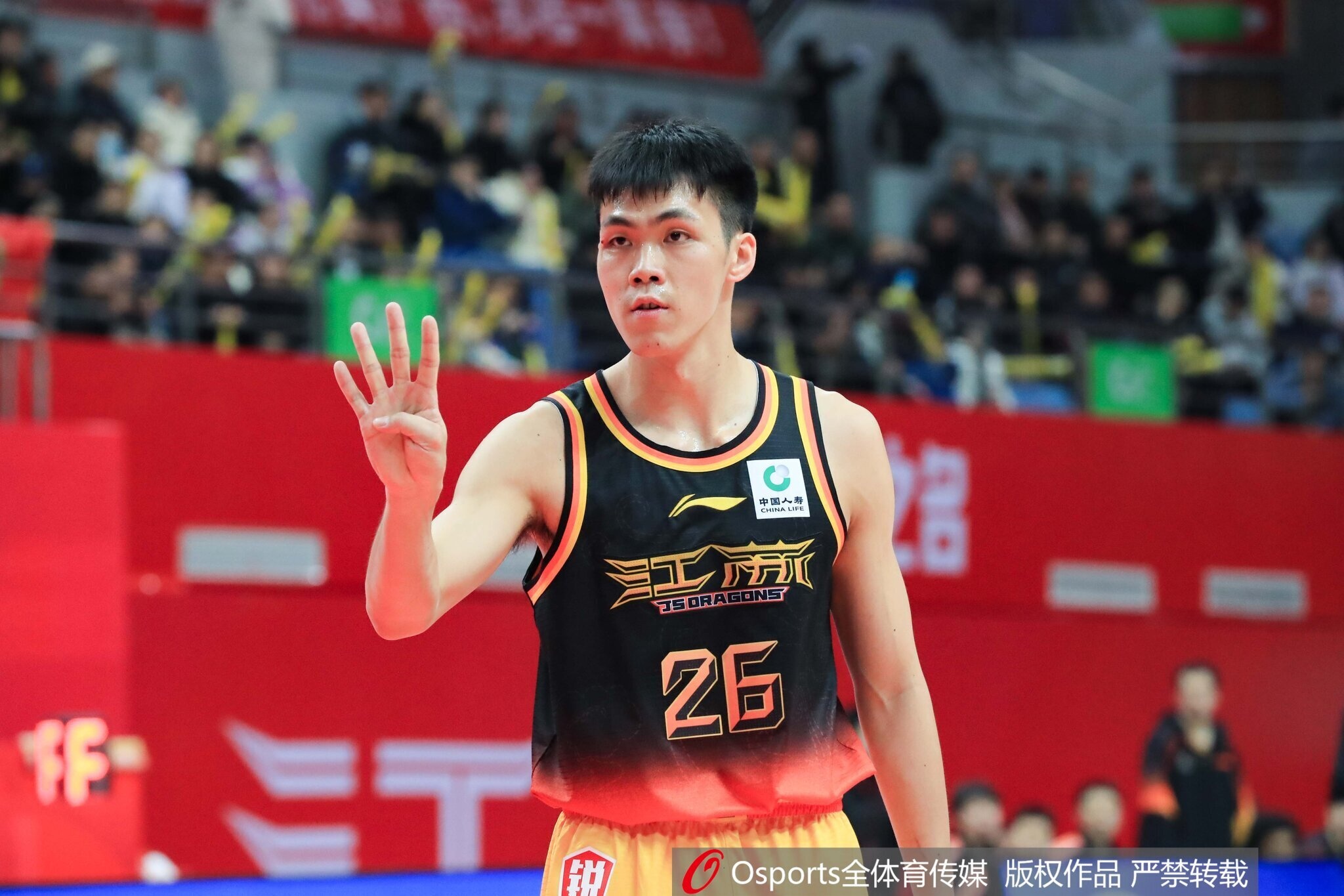 最佳星锐球员得票前3：庞峥麟1122分第1 杨曦皓偰李永炜分列二三